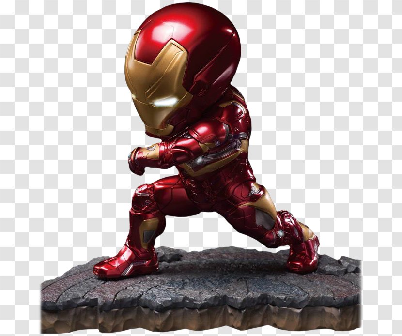 Iron Man Captain America Figurine Star-Lord Statue Transparent PNG