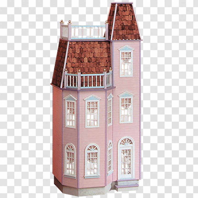 Dollhouse Toy Victorian House Fashion Doll Era - Traditional Custom Transparent PNG