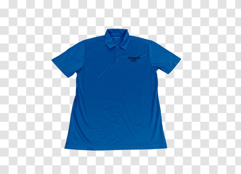 T-shirt Polo Shirt Collar Top Sleeve - Cobalt Blue - 60th Transparent PNG