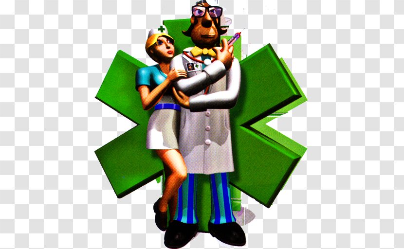Theme Hospital PlayStation Two Point Park World - Fictional Character - Playstation Transparent PNG