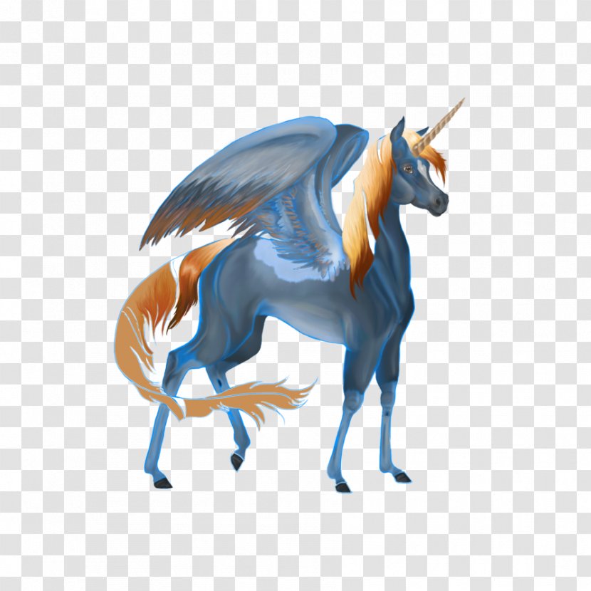 Winged Unicorn Line Art Digital - Horn Transparent PNG