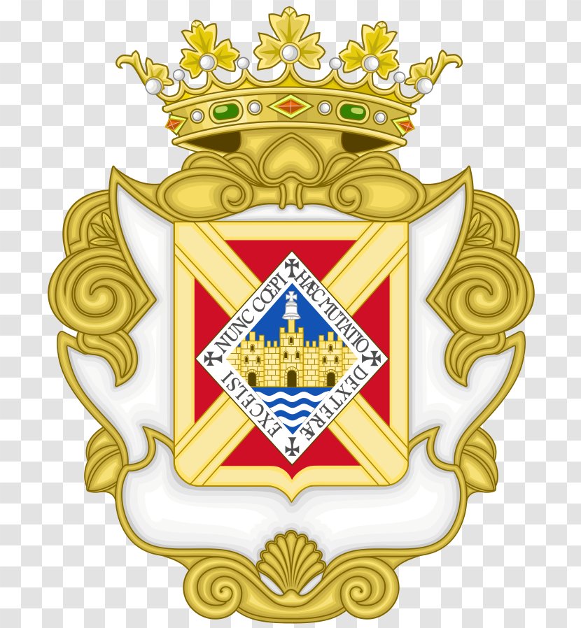 Linares Jaén Crest Coat Of Arms Escutcheon - Ja%c3%a9n - Roll Transparent PNG