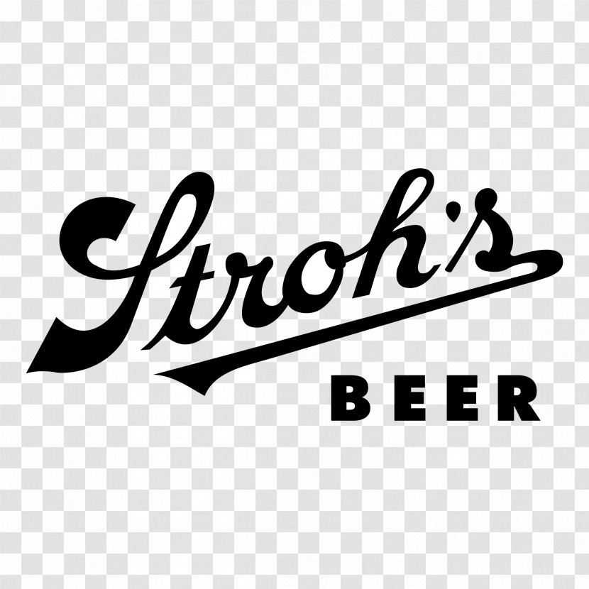 Stroh Brewery Company Logo Beer Brand Font - Coca Cola Transparent PNG