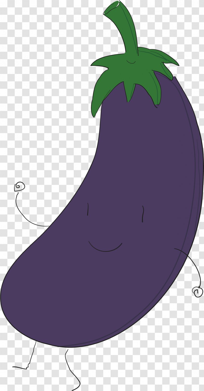 Clip Art - Pumpkin - Eggplant Vector Transparent PNG