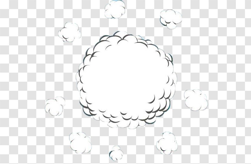 Speech Balloon Bubble - Cartoon - White Bubbles Transparent PNG