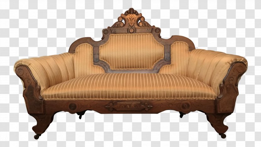 Loveseat Couch Table Furniture Chairish - Woodcarving Transparent PNG