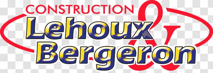 Construction Lehoux Et Bergeron Inc Architectural Engineering Logo Brand Thetford Mines - Signage - Voyages Transparent PNG