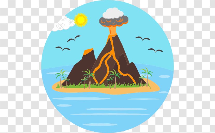 Volcano Icon - Camping - Nature Transparent PNG