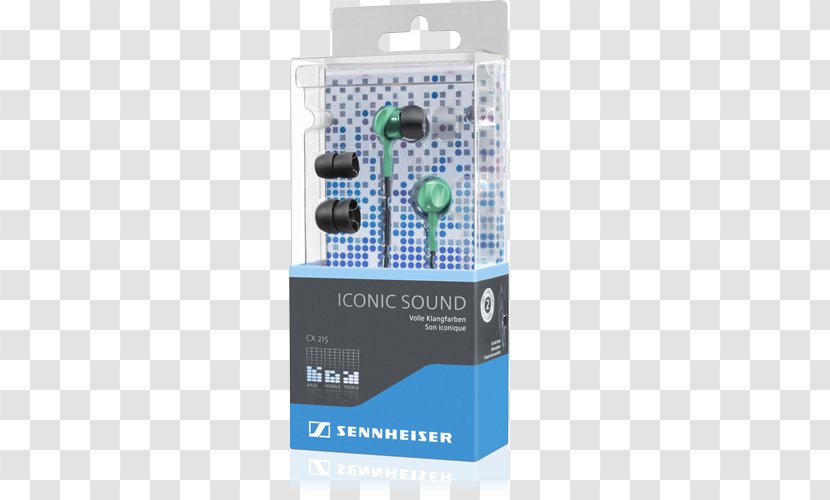 Microphone Sennheiser CX 215 Headphones In-ear Monitor Transparent PNG