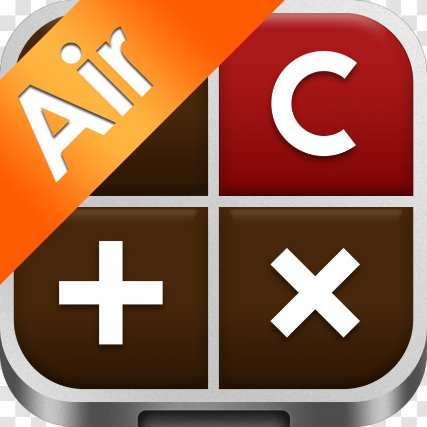 Mental Arithmetic Math Workout Calculation Calculator - Orange Transparent PNG