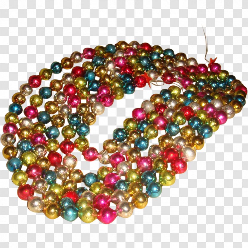 Glass Beadmaking Garland Christmas Pearl Transparent PNG