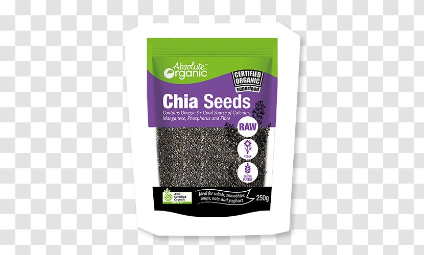 Organic Food Chia Seed - Bran - Seeds Transparent PNG