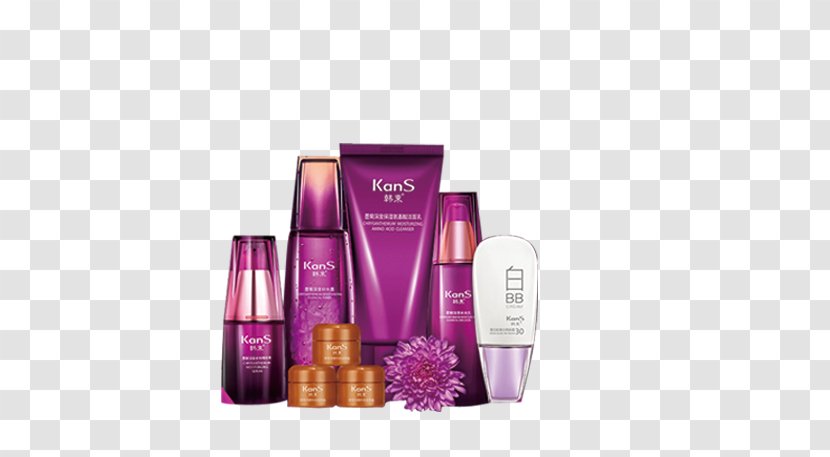 Sunscreen Lotion Beauty Cosmetics Perfume - Purple Suit Transparent PNG