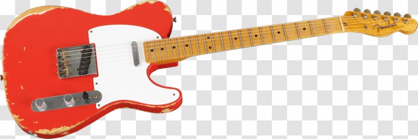 Electric Guitar Bass Acoustic Fender Telecaster Custom Transparent PNG