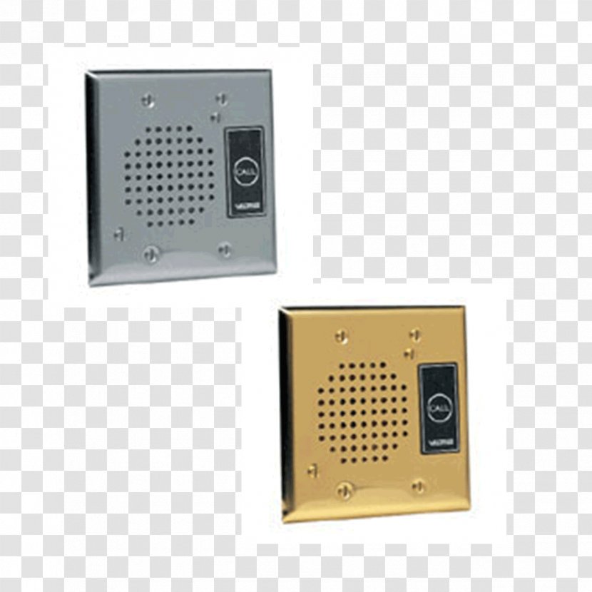 Intercom Electronics Valcom Inc Loudspeaker Door Phone - Computer Component Transparent PNG
