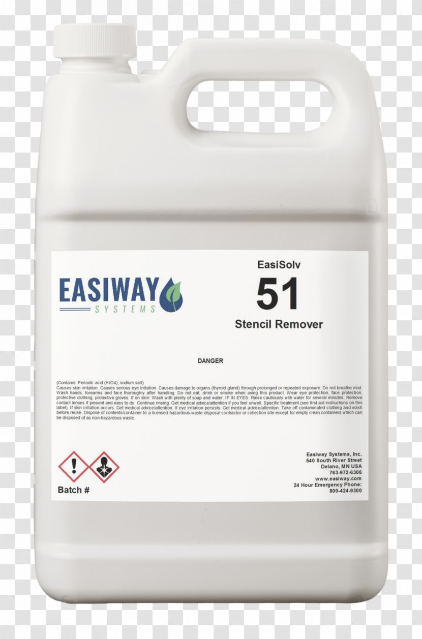 Easiway Systems, Inc Stain Screen Printing Press Vehicle Wash - Liquid - Remover Transparent PNG