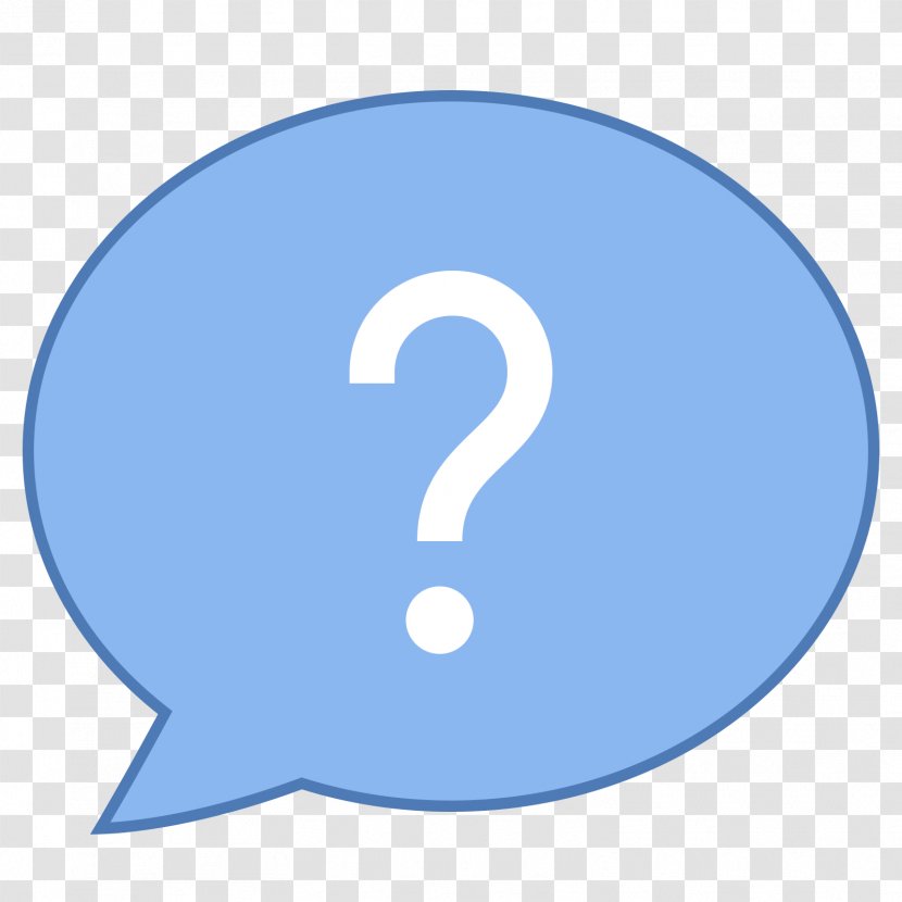 Question Mark Check Icon - Area Transparent PNG