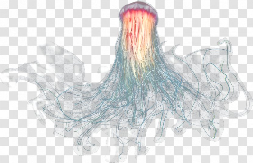 Jellyfish Sea Oceanic Zone - Tree - Seabed Transparent PNG