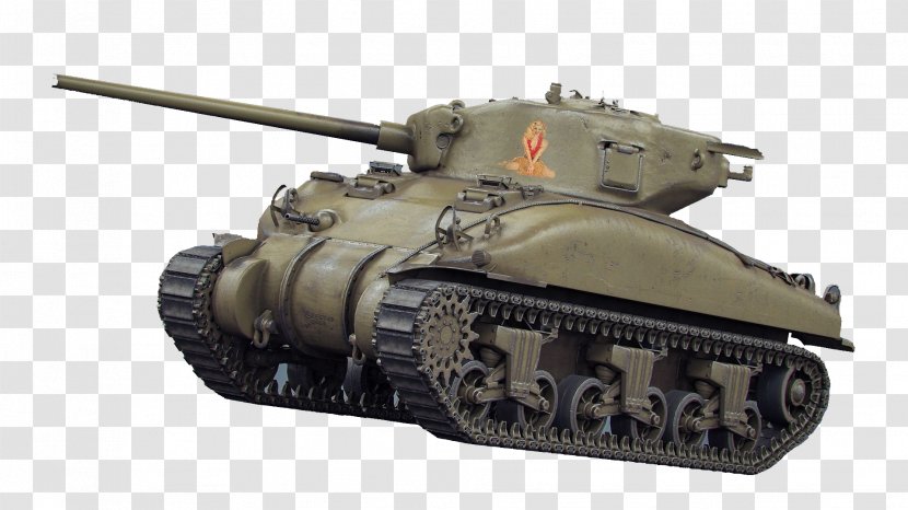 World Of Tanks Blitz Churchill Tank M4 Sherman - Military Transparent PNG