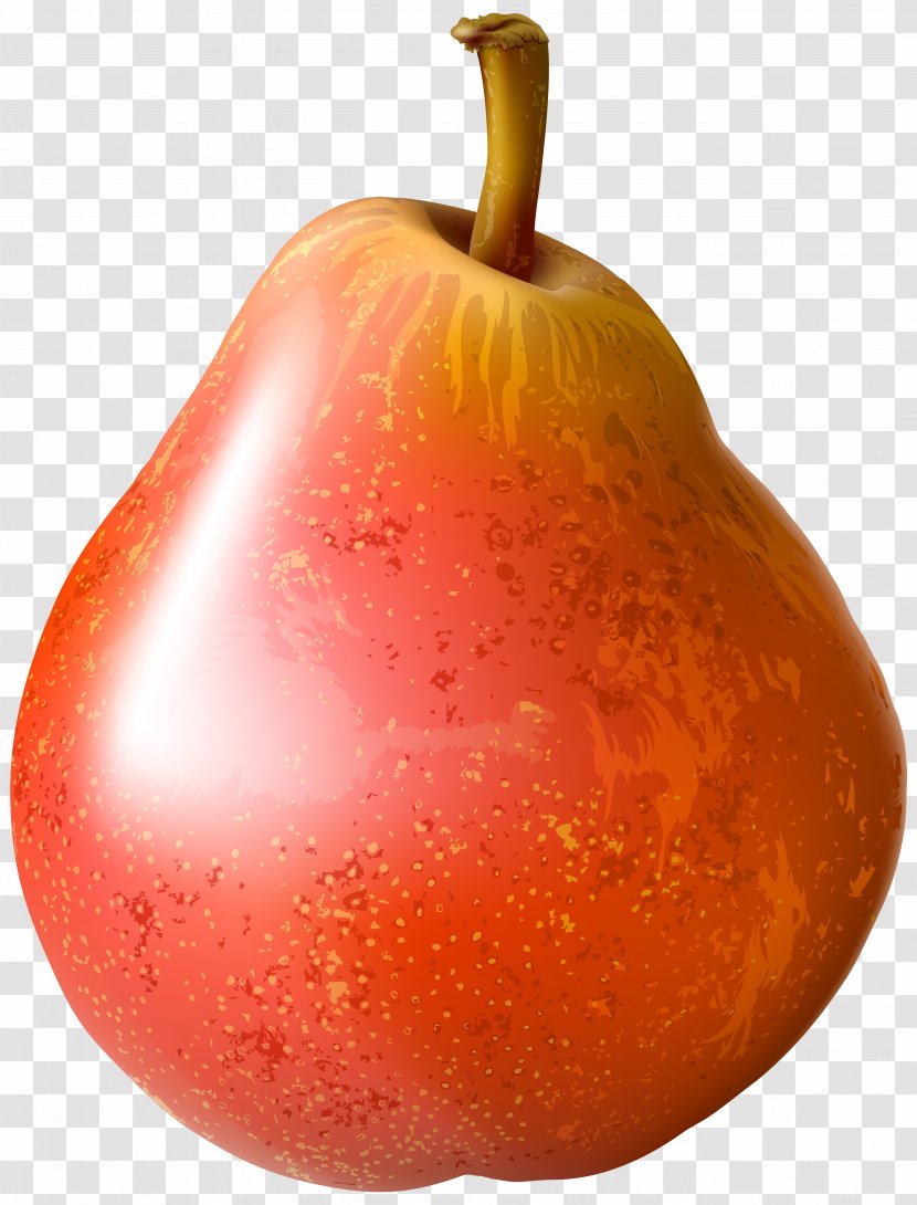 Pear Cartoon - Apple - Red Transparent Clip Art Image Transparent PNG