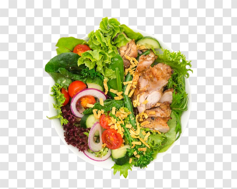 Caesar Salad Chinese Chicken Asian Cuisine - Soonta Transparent PNG