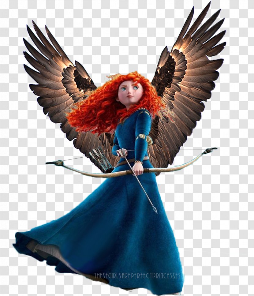 Merida Queen Elinor King Fergus Lord Macintosh Film - Repair Torn Butterfly Wings Transparent PNG