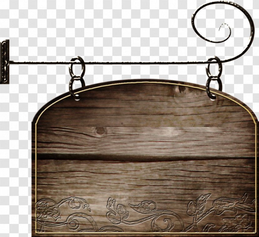 Wood Sign Plank Reclaimed Lumber Clip Art - Billboard Transparent PNG