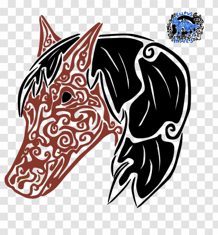 Horse Fish Visual Arts Clip Art - Head - Tribal Transparent PNG