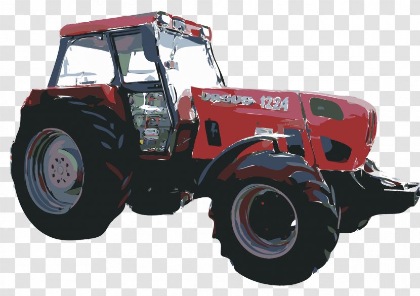 John Deere Tractor Agricultural Machinery Clip Art - Massey Ferguson Transparent PNG