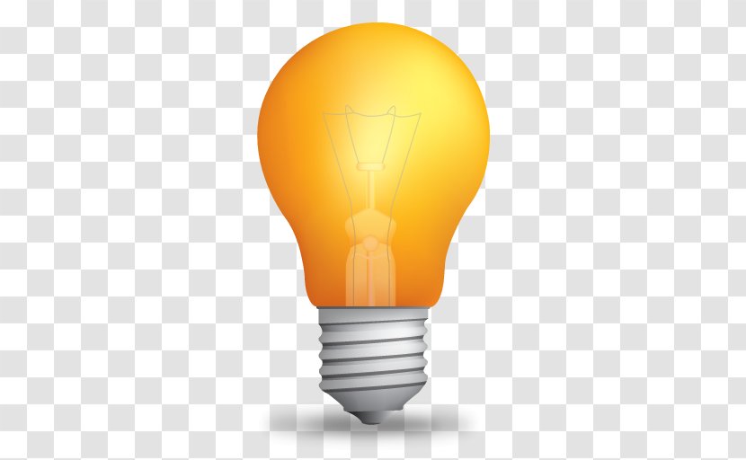 Incandescent Light Bulb Lighting - Lamp Transparent PNG