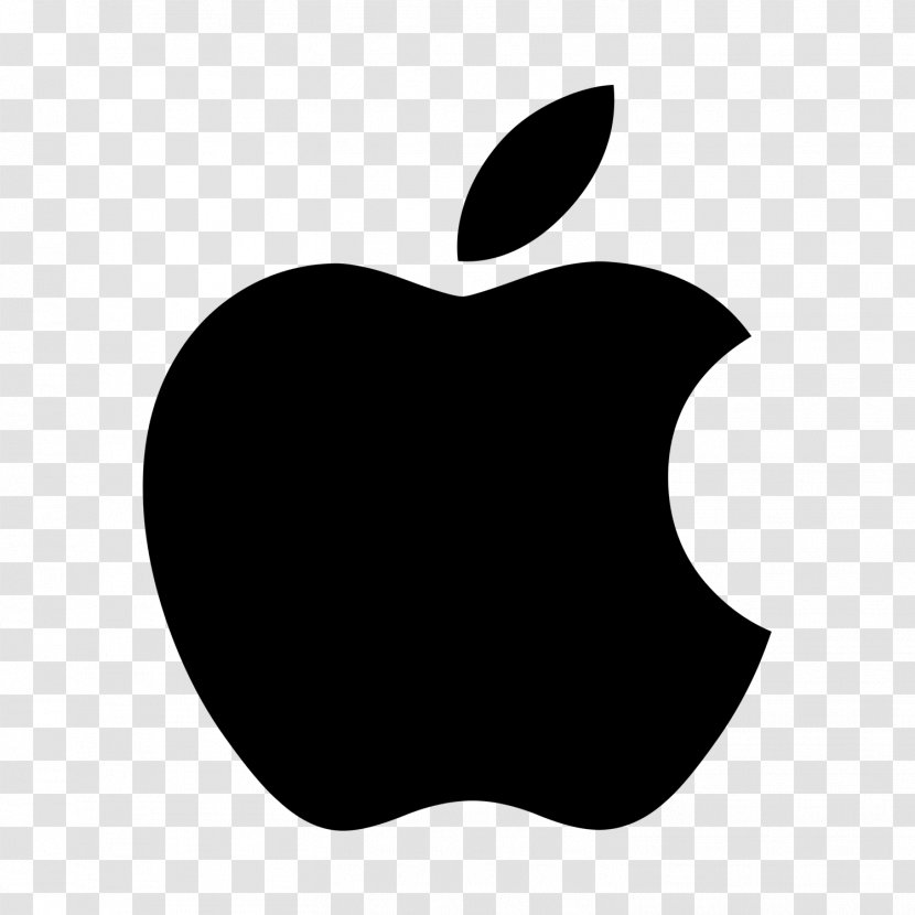 Apple Logo Company Clip Art - Silhouette - Amar Vector Transparent PNG