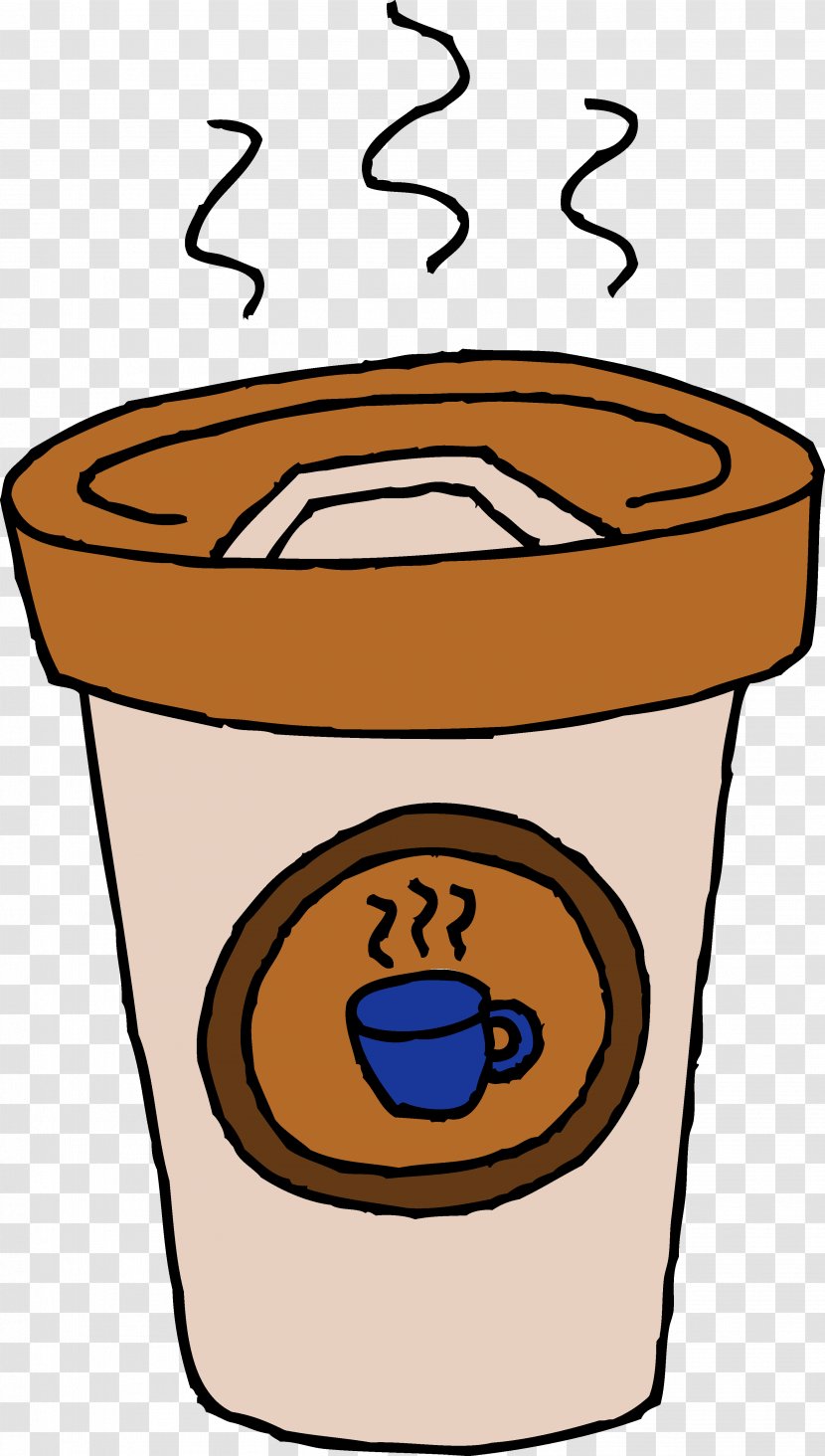 Coffee Milk Latte Cup Clip Art - Cartoon - Free Clipart Transparent PNG