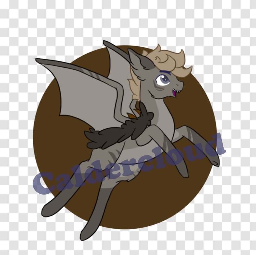 Horse Animated Cartoon Illustration BAT-M - Mythical Creature Transparent PNG