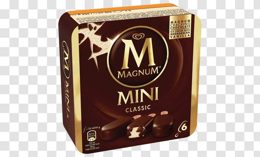 Ice Cream Magnum White Chocolate Almond Transparent PNG