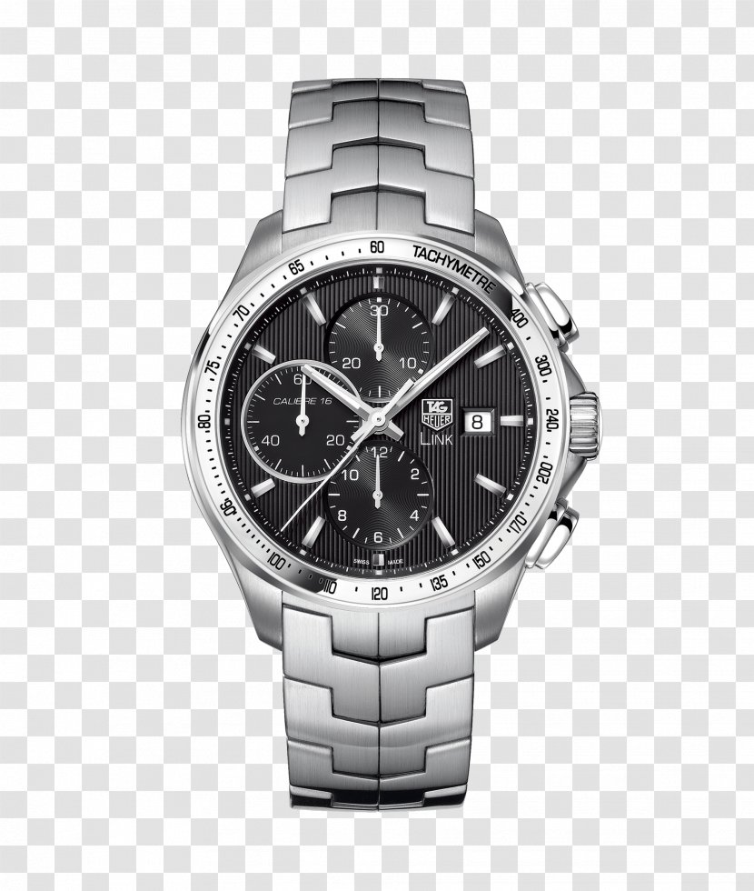 TAG Heuer Automatic Watch Chronograph Swiss Made - Metal Transparent PNG