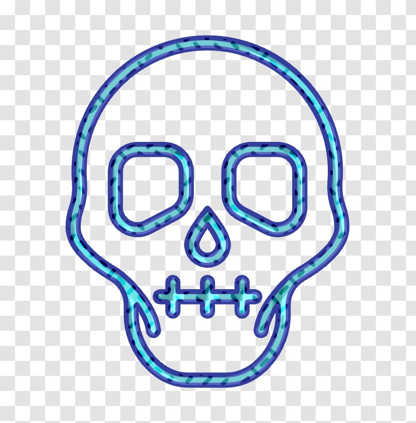 Danger Icon Halloween Serpent - Skeleton - Smile Bone Transparent PNG