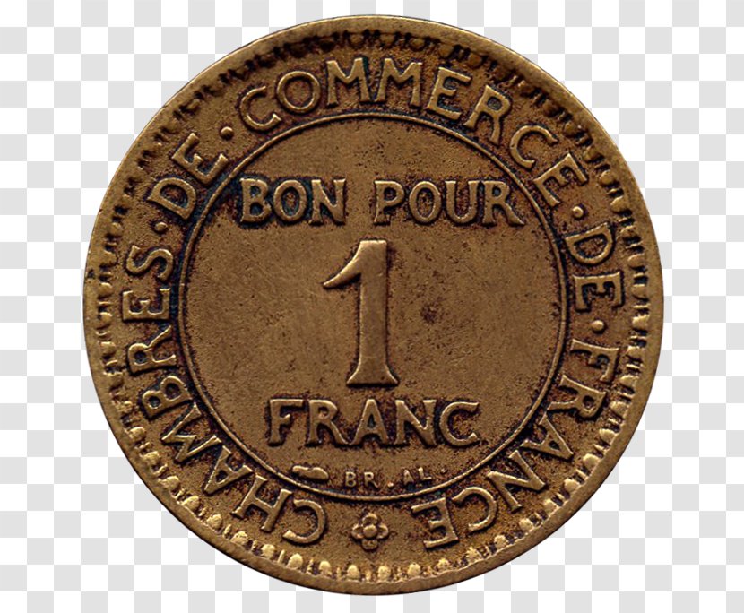 Coin Currency Hawaii County, French Franc - Token Transparent PNG