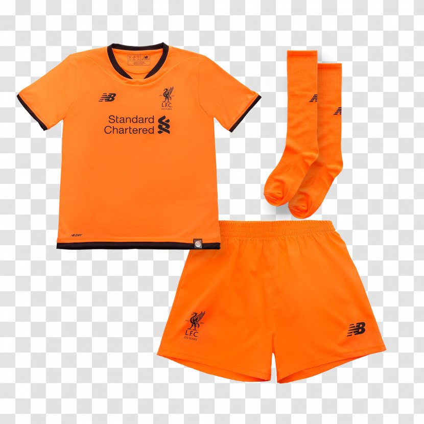 Liverpool F.C. T-shirt 2017–18 Premier League Kit Jersey - Football Transparent PNG