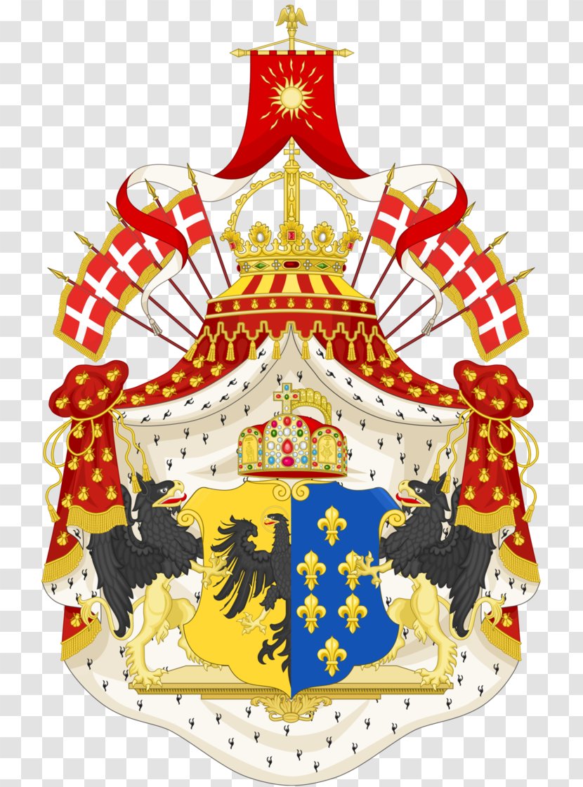 Carolingian Empire Coat Of Arms Sweden Dynasty French Imperial Eagle - Decor - Escutcheon Transparent PNG