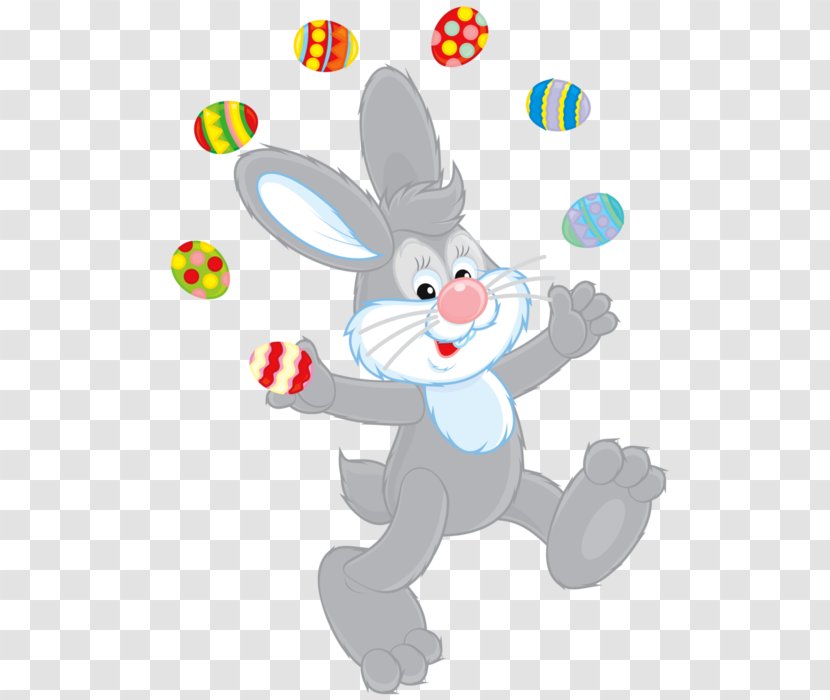 Easter Bunny Egg Clip Art - Vertebrate Transparent PNG