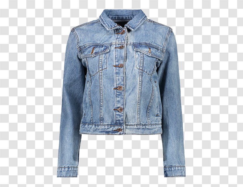 Jacket Denim Outerwear Jeans Button Transparent PNG