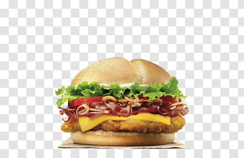 Whopper Hamburger TenderCrisp Barbecue Grill Chicken - Sandwich - Burger King Transparent PNG