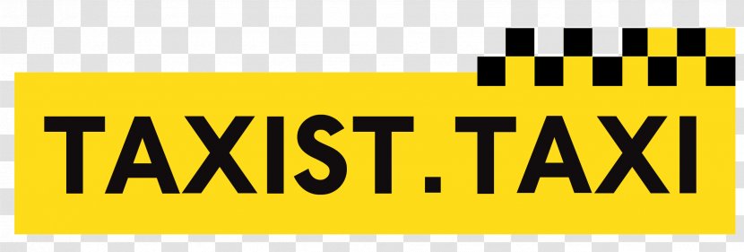 Taxi Driver Yellow Cab Clip Art - Text Transparent PNG