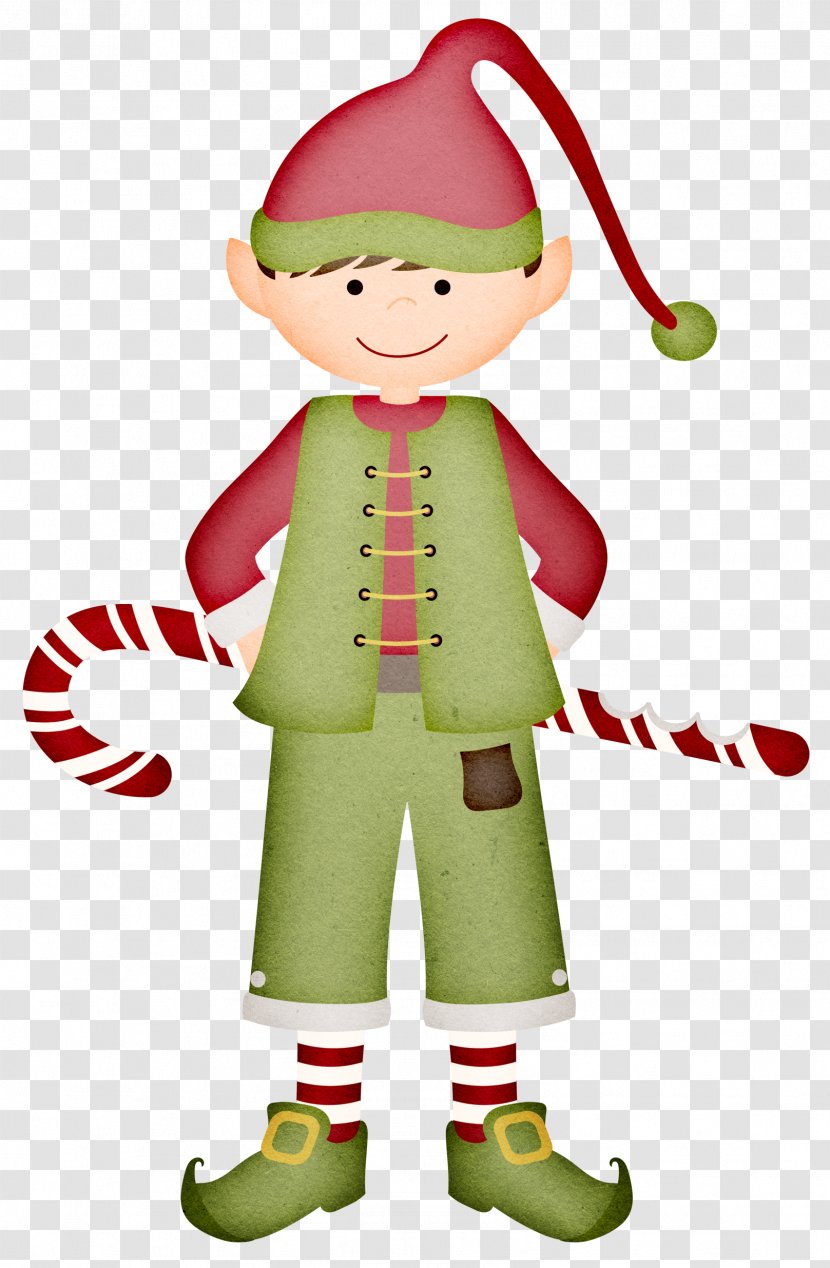 Christmas Elf Rudolph Santa Claus Clip Art - Costume Transparent PNG