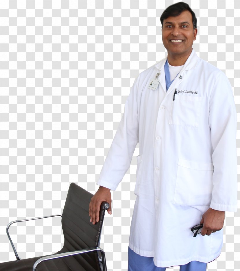 Lab Coats Dr. Leslie F. Seecoomar, MD Physician Chef's Uniform - Job - Doctor's Appointment Cliparts Transparent PNG