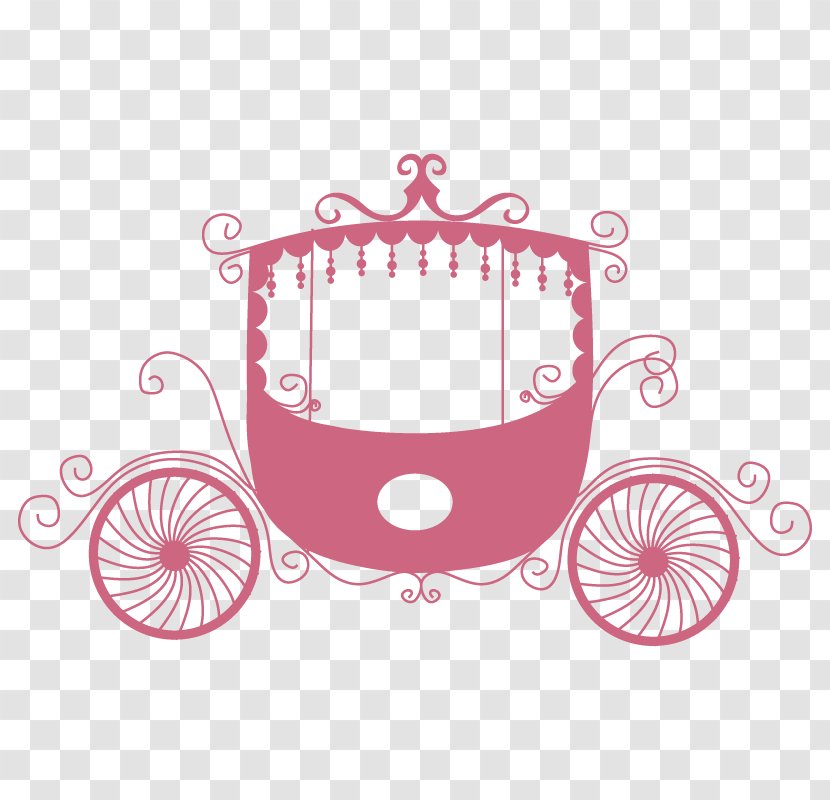 Carriage Wedding Invitation Wall Decal Sticker - Logo Transparent PNG