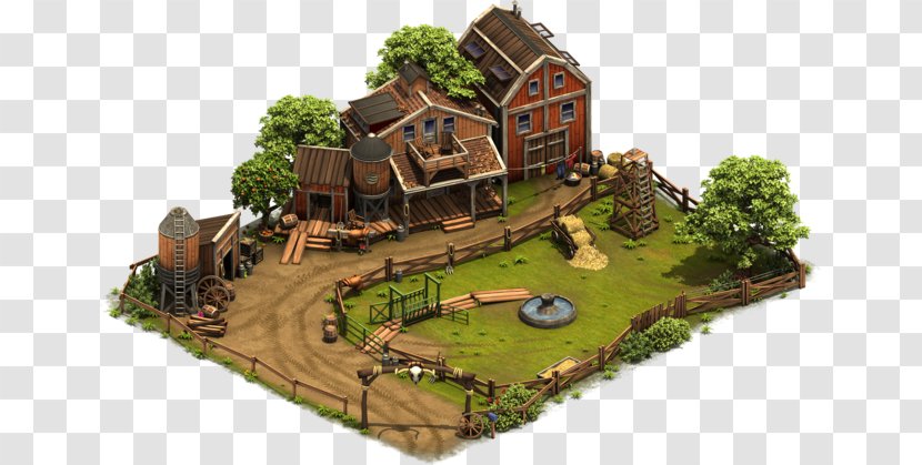 Cattle Forge Of Empires Ranch Building - Muster Transparent PNG