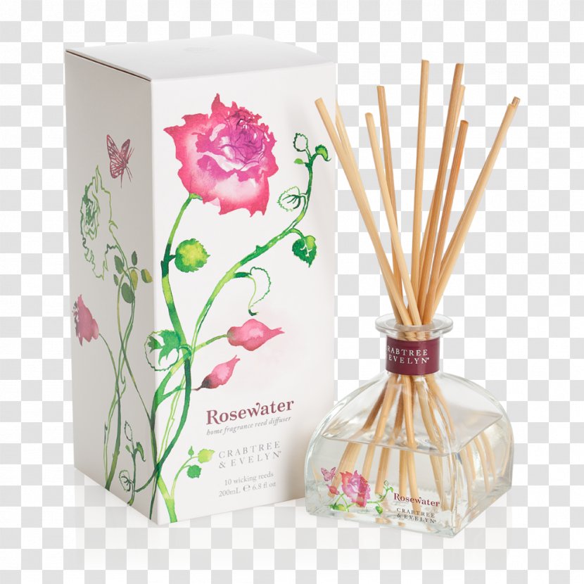 Perfume Crabtree & Evelyn Rose Water Eau De Cologne Aroma - Solid Transparent PNG