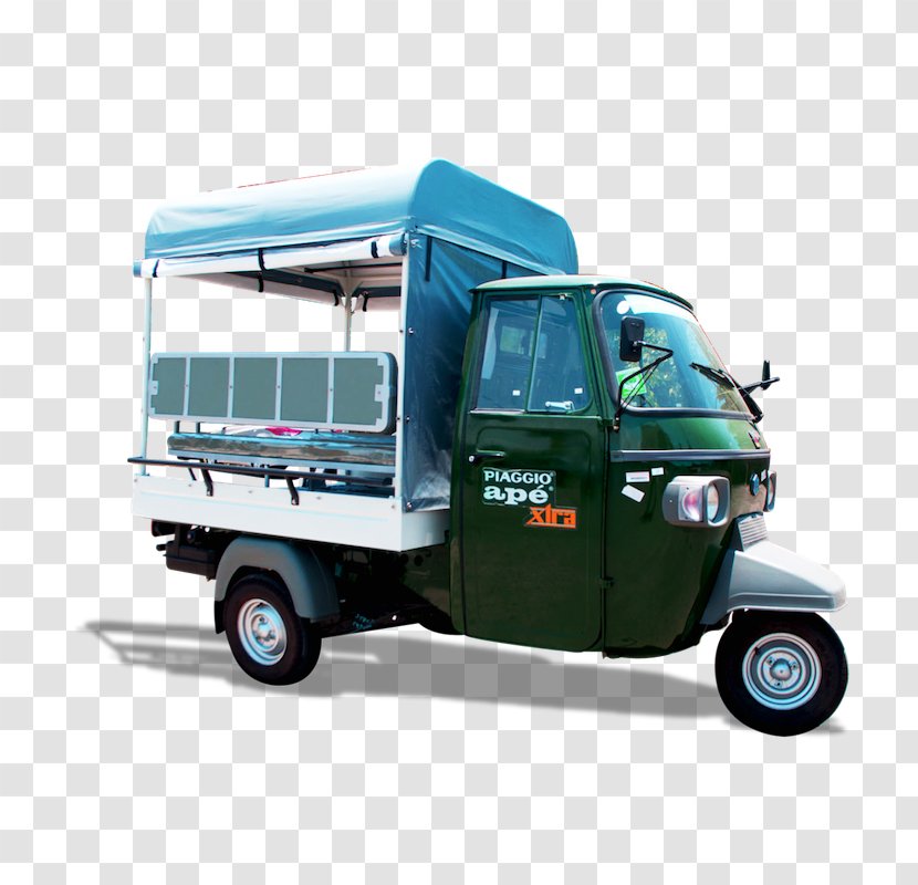 Piaggio Ape Pickup Truck Car Auto Rickshaw - Automotive Exterior Transparent PNG