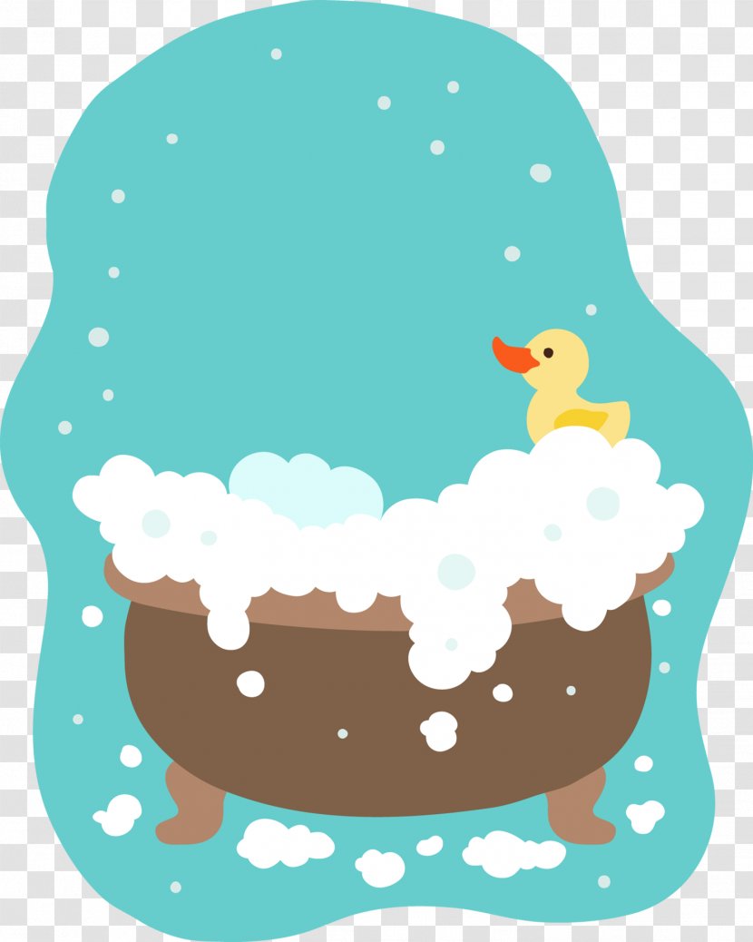 Euclidean Vector Illustration - Food - Cute Children Painting Bubble Bath Transparent PNG